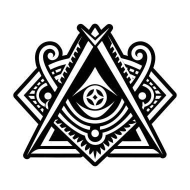 Masonik sembolün tam biçimli bir simgesi
