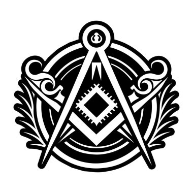 Masonik amblemin sembol biçimindeki bir sembol
