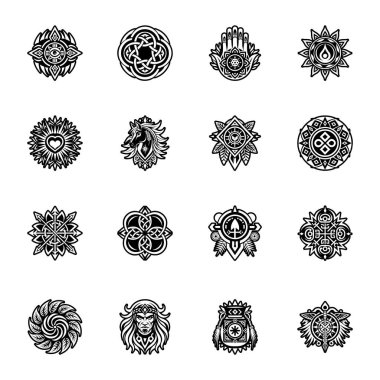 Çeroki sembolünün bir simgesi.