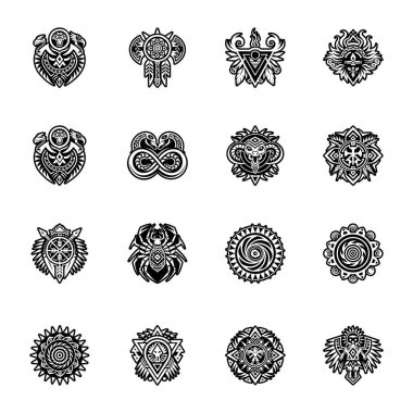 Hayvan totemi sembolünün bir sembol şekli.