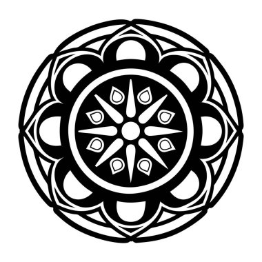 Geometrik sanat sembolünün katı biçim simgesi