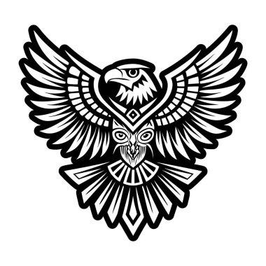 Kartal kanatları simgesinin doldurulmuş bir simgesi