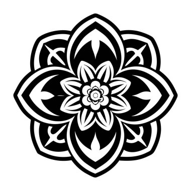 Çiçek sembolünün katı bir simgesi