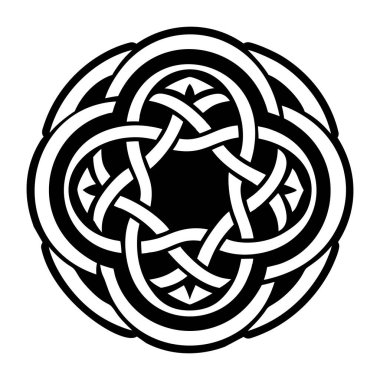 Düğüm dövmesinin doldurulmuş bir simgesi