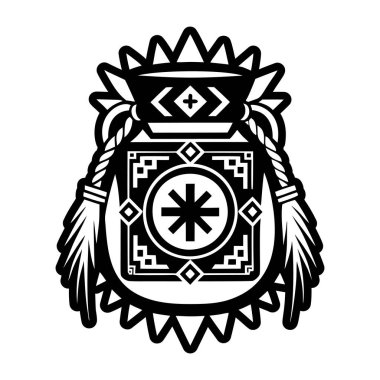 İlaç çantası dövmesinin sembolü.