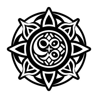 Çeroki ay sembolünün bir simgesi.