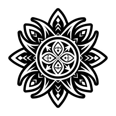 Cherokee dövmesinin doldurulmuş bir simgesi