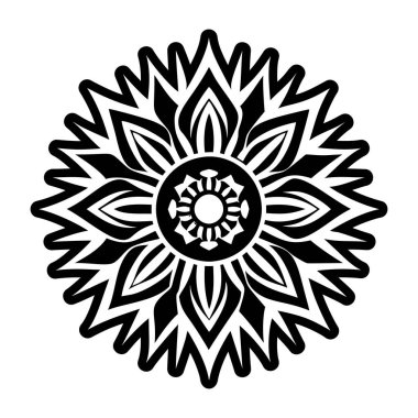 Güneş patlaması dövmesinin sembolü.