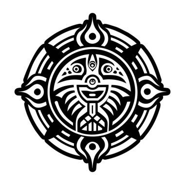 Yerel dövmenin bir simgesi.