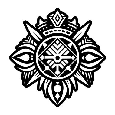 Hükümet Cherokee dövmesinin doldurulmuş bir simgesi