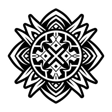 Yerel dövmenin sembolik bir simgesi.