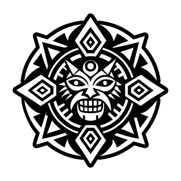 Cherokee sanat dövmesinin doldurulmuş bir simgesi.