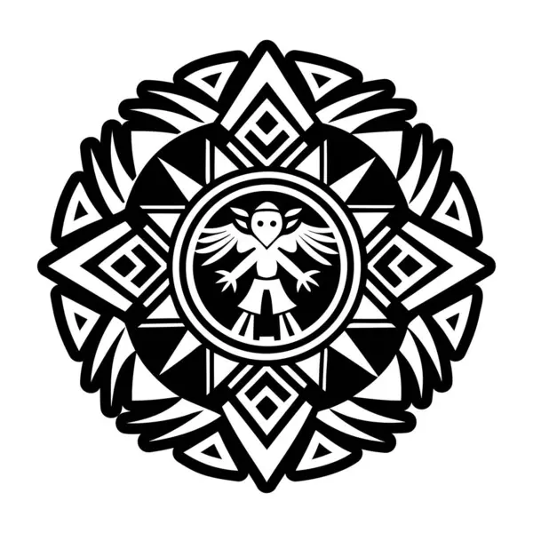 Ruh dansı dövmesinin doldurulmuş bir simgesi