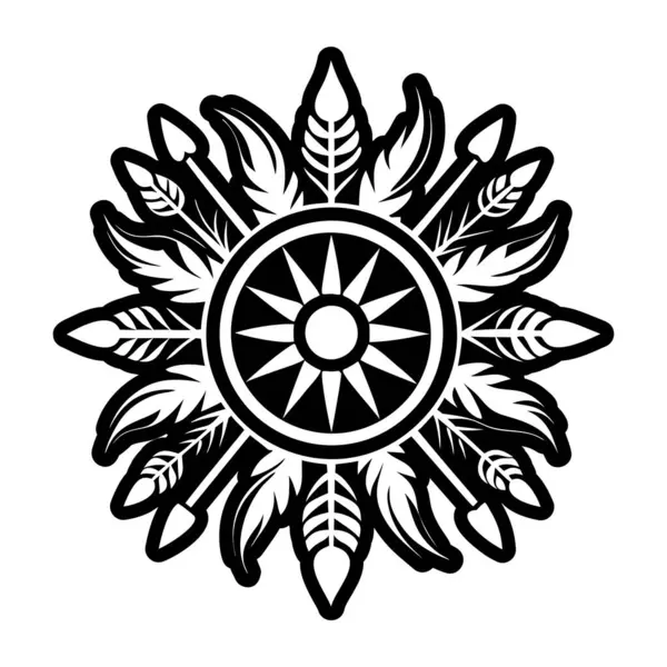 Cherokee dövmesinin doldurulmuş bir simgesi.