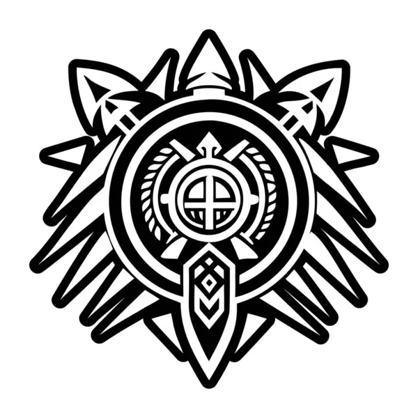 Sihirli tekerlek sembolünün doldurulmuş bir simgesi