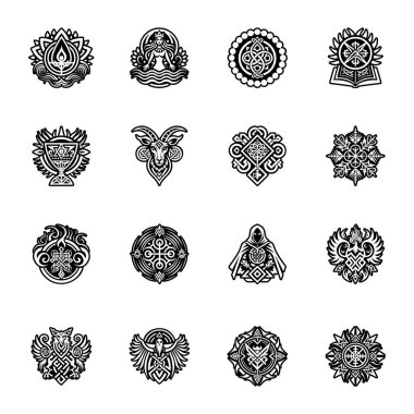 Bağlayıcı çember sembolünün bir simgesi