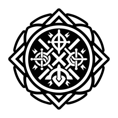 Kelt düğümü, Kelt düğümü, vektör düğümü