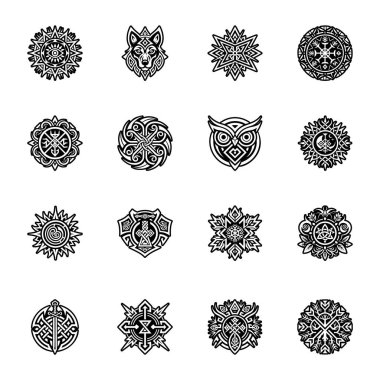 At kafası dövmesinin doldurulmuş bir simgesi.