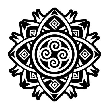 Slav sembolü dövmesinin katı bir simgesi.