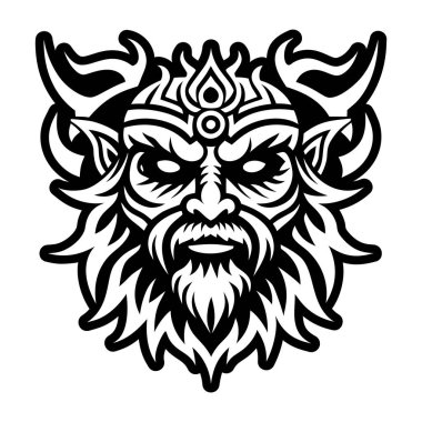 Canavar sembolünün bir simgesi.