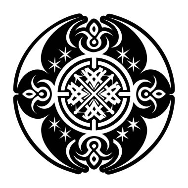 Slav sanat sembolünün doldurulmuş bir simgesi