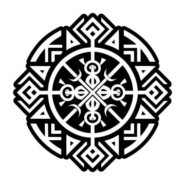 Doğa mührü dövmesinin sembolü.