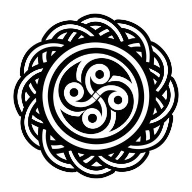 Dönen sembol dövmesinin doldurulmuş bir simgesi