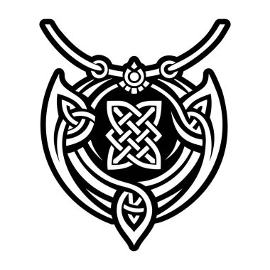 Koruyucu kolye sembolünün sembolü.