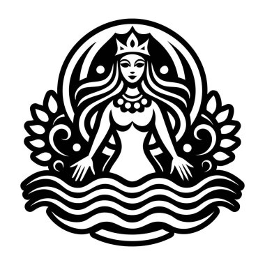 Rusalka dövmesinin katı bir simgesi.