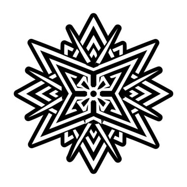 Zorya yıldız sembolünün katı bir simgesi