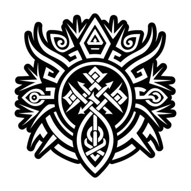 Slav totem sembolünün katı bir simgesi.