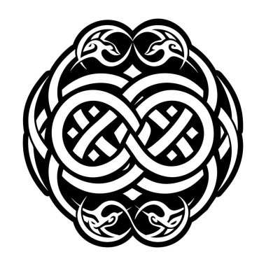 İkiz yılan dövmesinin katı bir simgesi.