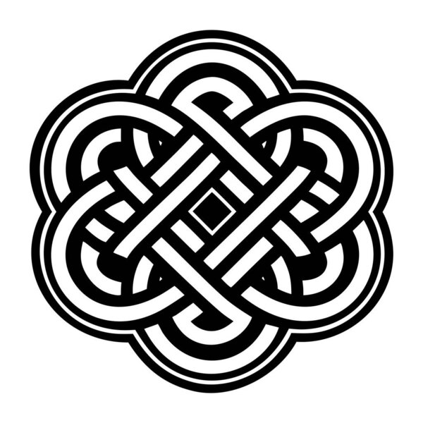 Иконка в стиле вечного узла