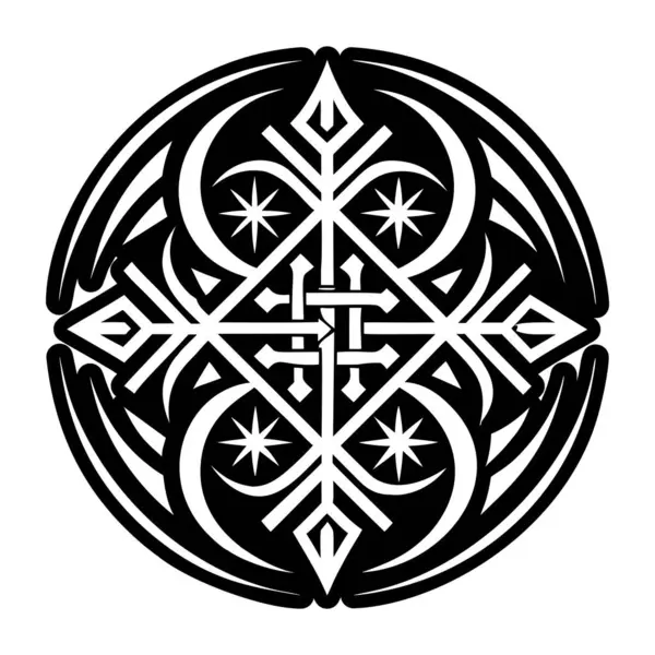 Ay mührünün sembolü olan bir sembol.