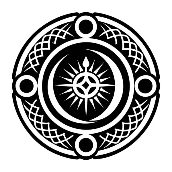 Ay sembolü dövmesinin sembolü.