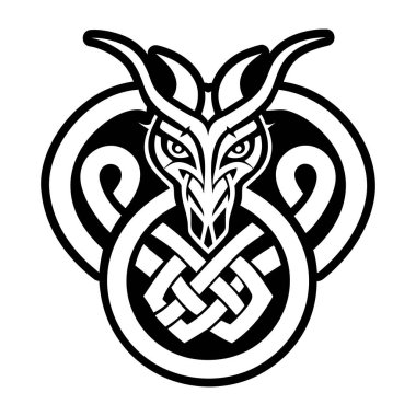 Hayvan mührü sembolünün katı bir simgesi