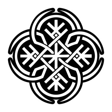 Mühür sembolünün kabartma biçimi simgesi