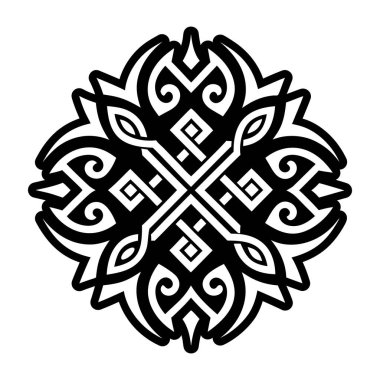 Hayat mührü dövmesinin katı bir simgesi.