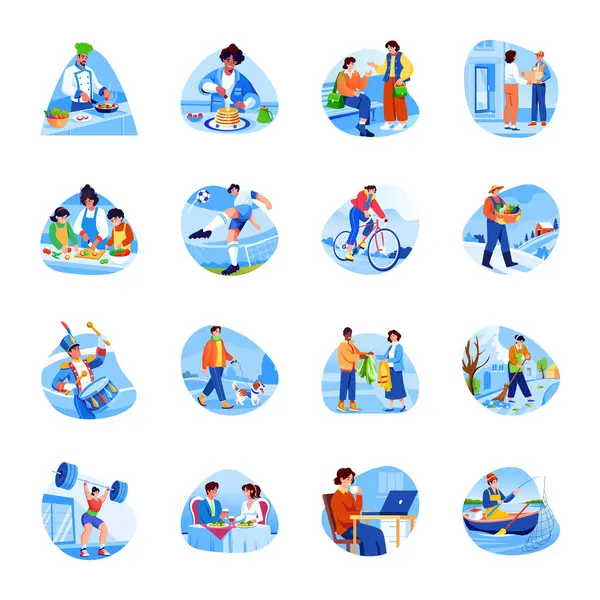 İki vatandaşın temizliğe katıldığı düz bir resim.