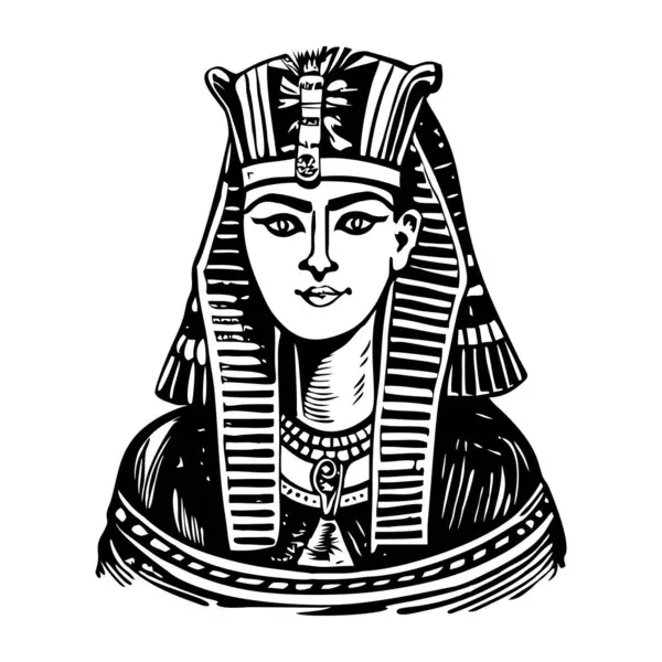 Mısırlı bir kadının klasik bir çizimi.