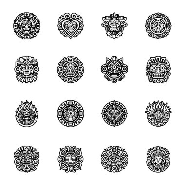 Baktun sembolünün bir simgesi.