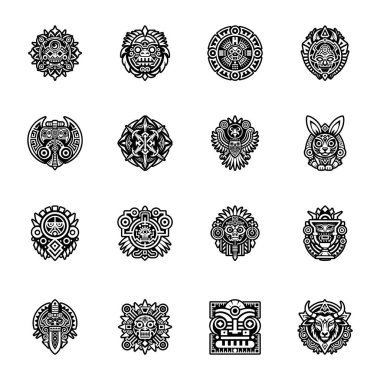 Mayaların kan akıtma dövmesinin sembolü.