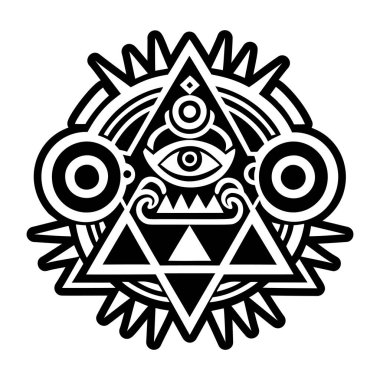 Tüm görme sembollerinin tam biçimli simgesi