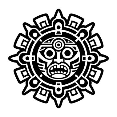 Güneş İlahı sembolünün katı bir simgesi