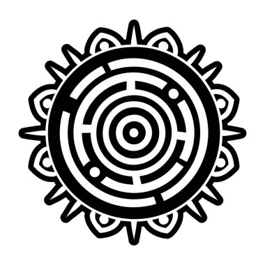 Sarmal sembollü dövmenin katı bir simgesi