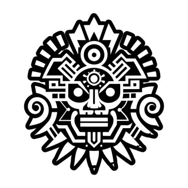 Bir huitzilopochtli dövmesi simgesi