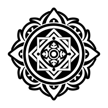 Süslü sanat sembolünün bir simgesi.