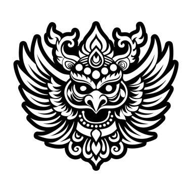 Garuda sembolünün bir simgesi.