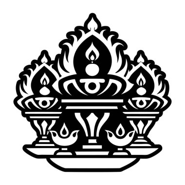 Dövme sunan katı bir ışık simgesi