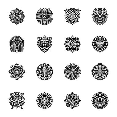 Şaman atalarının sembolünün bir simgesi.